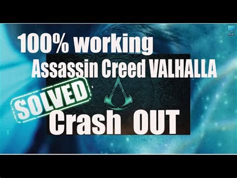 Assassin Creed Valhalla Crash Out Working Screen Out Working Youtube