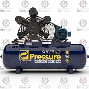 Compressor Pressure Super Ar 10 2HP Kimotor Eletromecânica