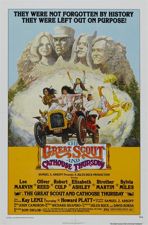 The Great Scout & Cathouse Thursday : Mega Sized Movie Poster Image