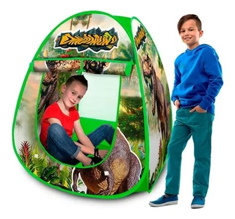 Barraca Toca Infantil Dobrável Tenda Cabana Dinossauro MercadoLivre