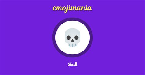 💀 Skull emoji Copy & Paste - Emojimania