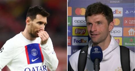 Thomas Muller Aims Dig At Lionel Messi With Cristiano Ronaldo Comparison After Psg’s Champions