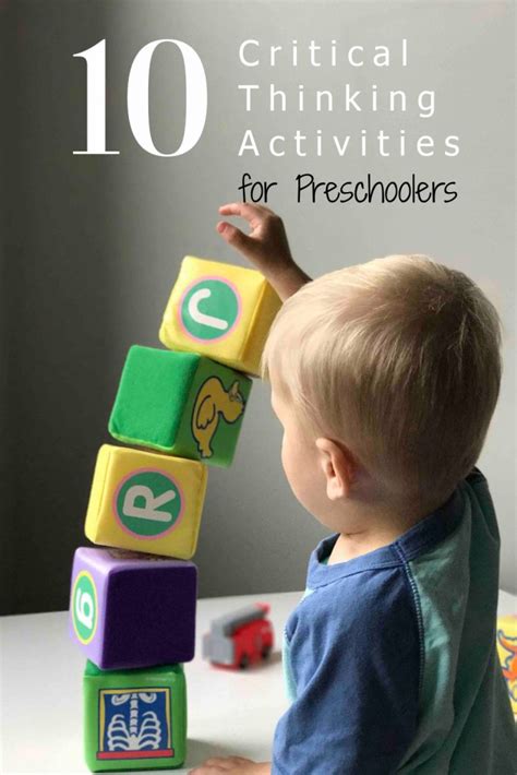 10 Fun Critical Thinking Activities for Preschoolers - The Activity Mom