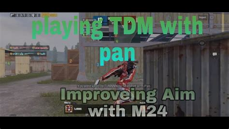 Pubg Mobile One Shot One Kill In TDM Matches Using M24 M24 Recoil