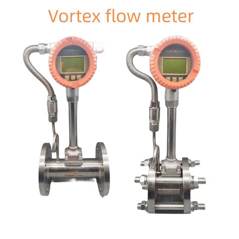 Harga Baik Vortex Flow Meter Flange Connection Clamp Connection