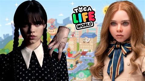 Wednesday Addams Vs M3gan Toca Life World 💕whats Your Favorite