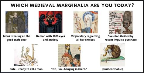 Which Medieval Marginalia Are You Today? | The Mary Sue