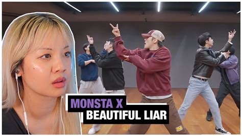 A Retired Dancer S Pov Monsta X Beautiful Liar Dance Practice Youtube