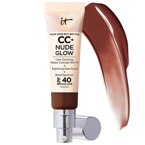 IT Cosmetics Fair Porcelain CC Nude Glow Lightweight Foundation Glow