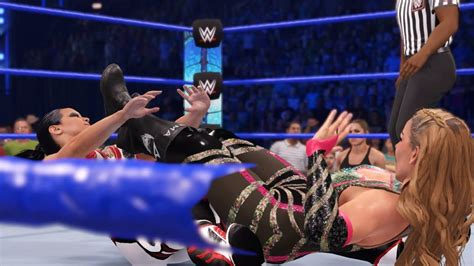 Wwe K Smackdown Live Shayna Baszler Vs Natalya Youtube