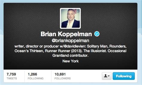 Screenwriting Website of the Week: Brian Koppelman's Six Second ...