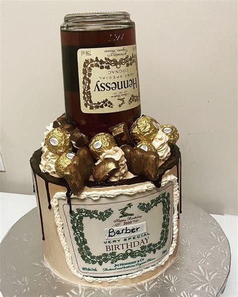 Hennessy Cake Ideas Liquor Cake Hennessy Cake Cake