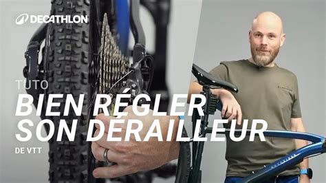 Tuto Comment Bien R Gler Son D Railleur De Vtt I Decathlon Youtube