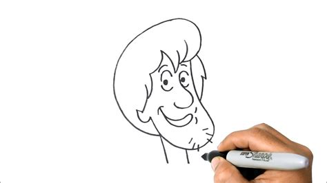 How To Draw Shaggy From Scooby Doo In The 1930s Rubberhose Cartoon