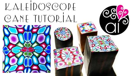 Kaleidoscope Cane Tutorial Polymer Clay Easy Millefiori Cane Youtube