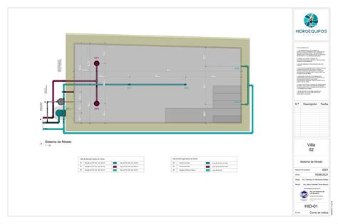 Plano Hid Sistema De Filtrado Hidroequipos