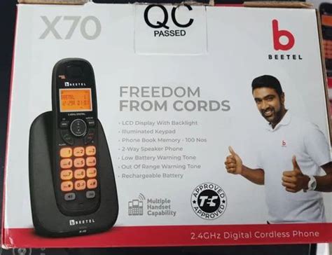 Black Beetel X70 Cordless Landline Phone At Rs 23000 In Varanasi Id