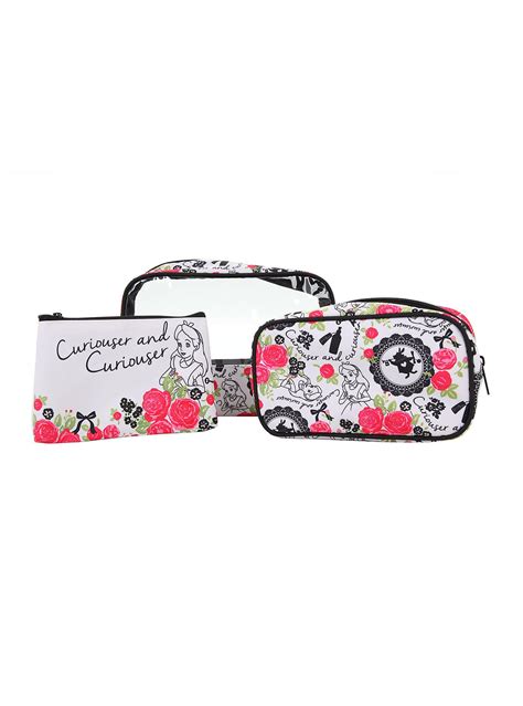 Disney Alice In Wonderland Piece Makeup Bag From Hot Topic Saved To