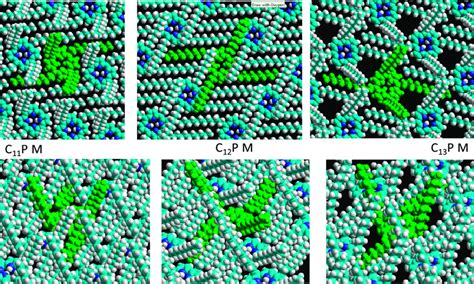 Two Views Each Of The Qmmm Optimized Atomic Sam Structures With