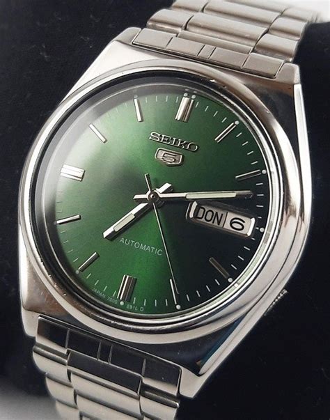 Seiko 5 Automatic Green Dial 7009 876a Men Catawiki