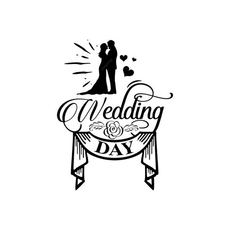 Premium Vector Wedding Day Quotes Typography Lettering For T Shirt Design