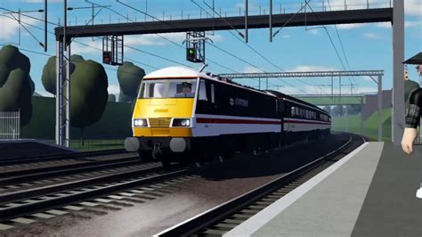 Intercity Trains At Speed Roblox British Railway Youtube