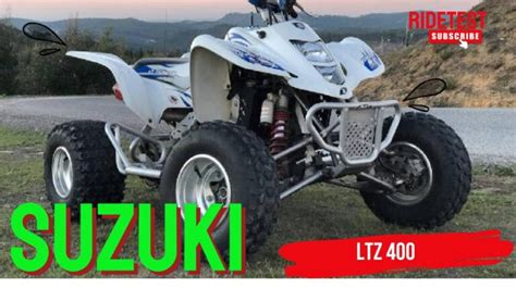 Descubre La Potent Sima Ficha T Cnica Del Quad Suzuki Ltz