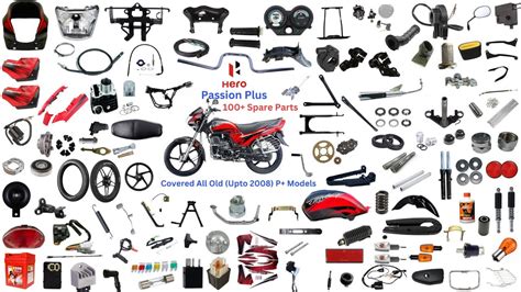 Passion Plus Spare Parts Price List Hero Honda Old Passion Plus All