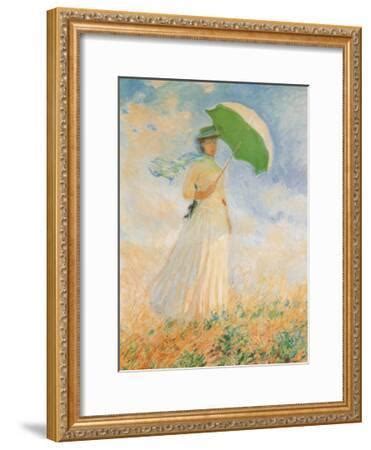 Woman with Parasol Art Print by Claude Monet | Art.com