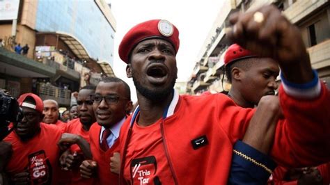 Bobi Wine Protests Uganda Army Sorry Over Beating Journalists Bbc News