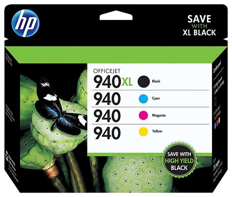 Genuine Hp 940xl Hp 940 Ink Cartridge 4 Pack 1365542