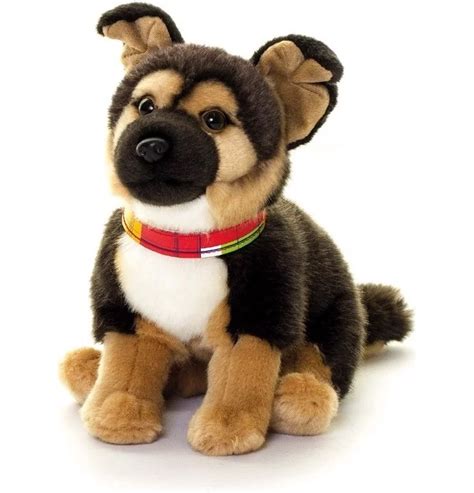 Peluche Chiot Berger Allemand 34cm