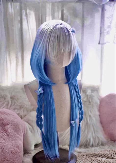 Kawaii Hairstyles Pretty Hairstyles Wig Hairstyles Anime Wigs Anime