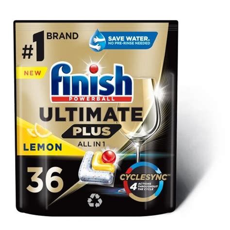 FINISH Powerball Ultimate Plus All In 1 Lemon 36 szt Kapsułki do