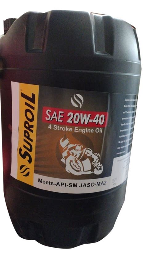 Sae W Suproil Four Stroke Engine Oil Packaging Size Litre At