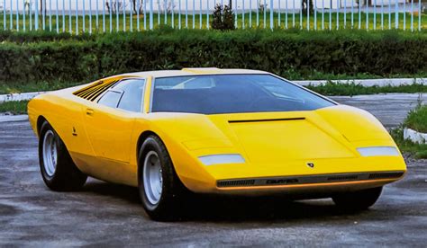 Lamborghini S Countach LP 500 Prototype Turns 50 This Is Its