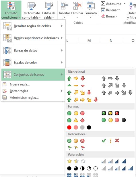 Formato Condicional Con Iconos En Excel Jld Excel En Castellano Hot Sex Picture