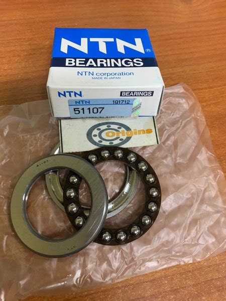 Jual THRUST BEARING 51107 NTN ASLI JAPAN DIMENSI 35 X 52 X 12 Di Lapak