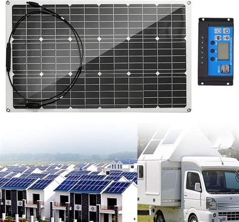 Panel Solar Monocristalino De Vatios M Dulo De Alta