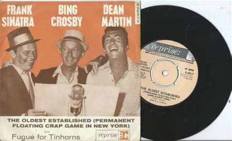 FRANK SINATRA BING Crosby Dean Martin The Oldest Established UK