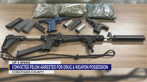 Convicted Felon Arrested For Drug And Weapon Possession Youtube