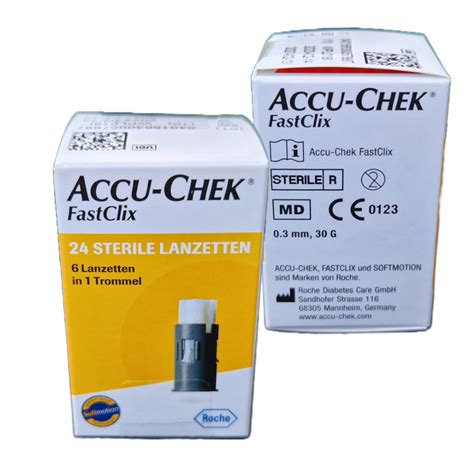 X Fastclix Trommeln Accu Chek Sterile Lanzetten Diabetes