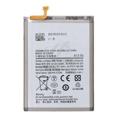 EB BA136ABY 5000mAh Battery Battery Adhesive For Samsung Galaxy A13