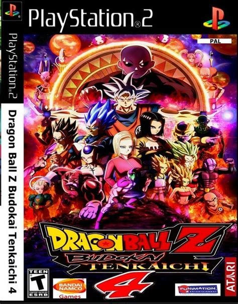 Dragon Ball Z Budokai Tenkaichi 4 Ps2 Portada Descargar Dragon Ball Z