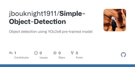 Github Jbouknight Simple Object Detection Object Detection Using