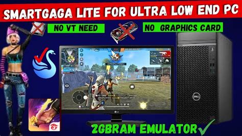 New Smartgaga Lite For Ultra Low End PC No Graphics Card 2gbram