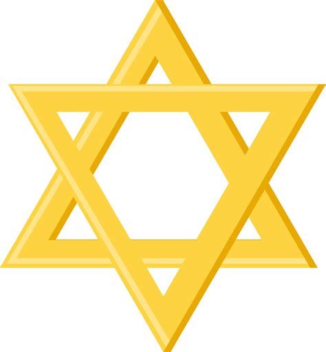 Golden Star Of David Icon In Flat Style 24154254 Vector Art At Vecteezy