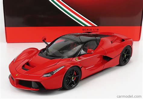 BBR MODELS BBR182221 7 Scale 1 18 FERRARI LAFERRARI 2013 ROSSO CORSA