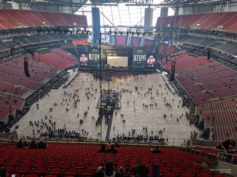 Section 325 At Mercedes Benz Stadium