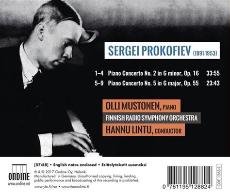 Finnish Radio Symphony Orchestra Olli Mustonen Prokofiev Piano